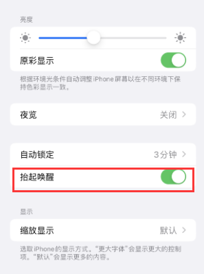 无为苹果授权维修站分享iPhone轻点无法唤醒怎么办