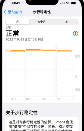 无为iPhone手机维修如何在iPhone开启'步行稳定性通知'