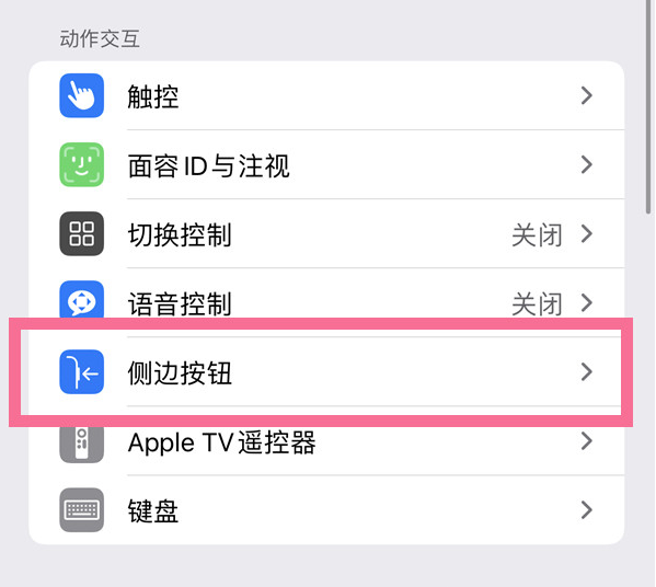 无为苹果14维修店分享iPhone14 Plus侧键双击下载功能关闭方法 