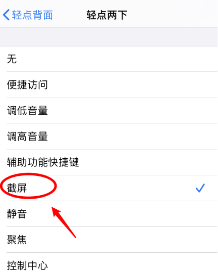 无为苹果手机维修分享iPhone12如何启用双击截屏 